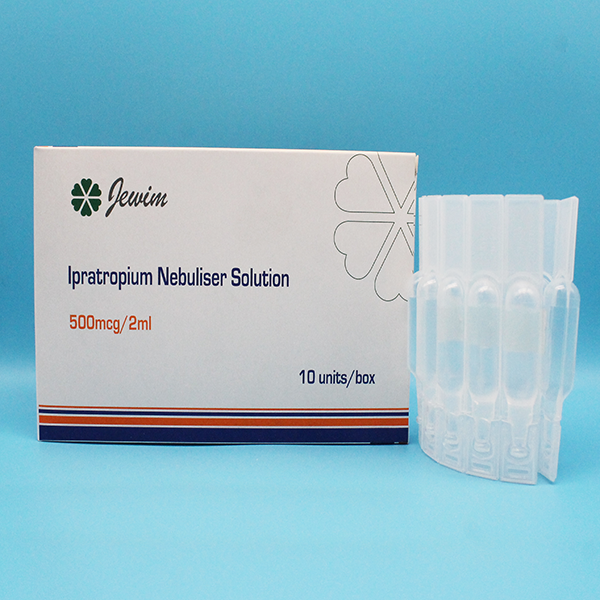 Solution de bromure d'ipratropium pour inhalation 2 ml: 500 mcg